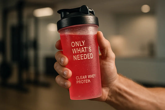 Clear Whey, Clean Gains: Why the World’s Moving to Transparent Protein